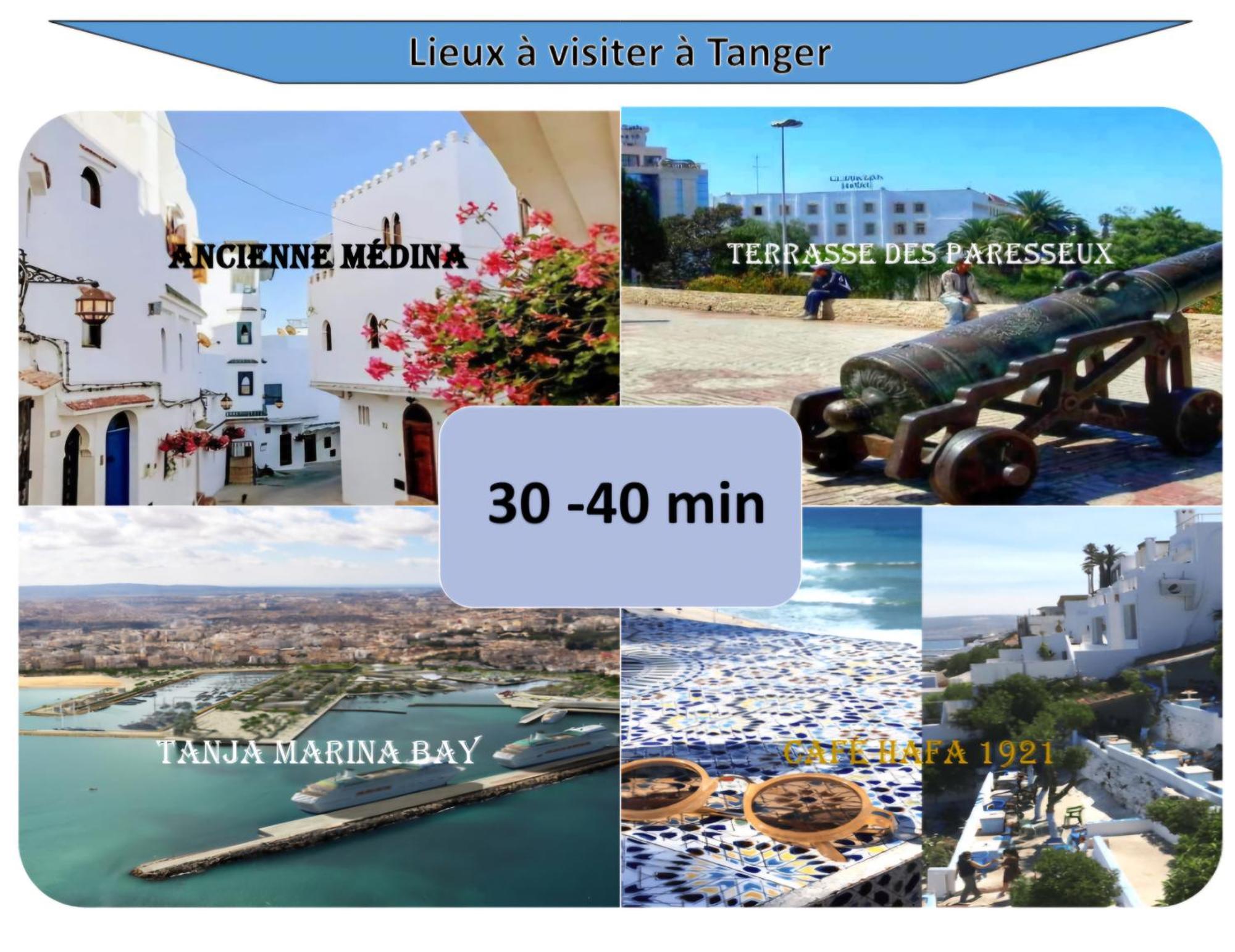 Cozy Apartment Sea And Airport Tanger Exterior foto